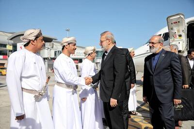  استقبال ارتشبد النعمانی از لاریجانی