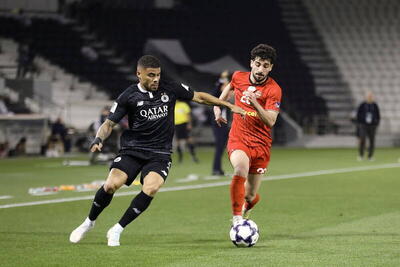  فیلم/ خلاصه بازی تراکتور ۰ - السد قطر ۲