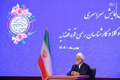  فیلم/ تاکید رئیس قوه قضاییه به حضور حداکثری در راهپیمایی ۲۲ بهمن