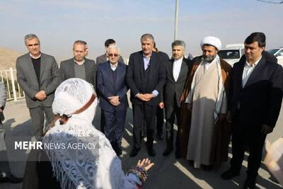  رئیس سازمان انرژی اتمی به خراسان شمالی سفر کرد