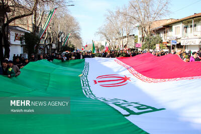  تجدید پیمان با آرمان‌ های انقلاب اسلامی در گرگان