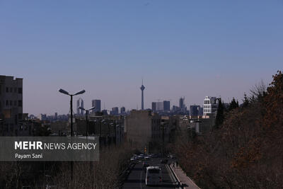  کیفیت هوای تهران قابل قبول است