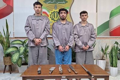  دستگیری ۳ زورگیر با پوشش مسافر و مسافرکش نما ؛ انتشار تصویر بدون پوشش