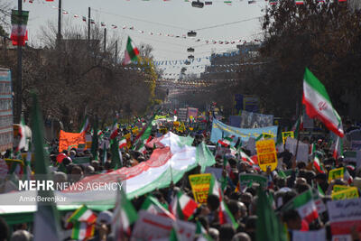  راهپیمایی ۲۲ بهمن جلوه‌ای ماندگار از اراده قوی ملت ایران است