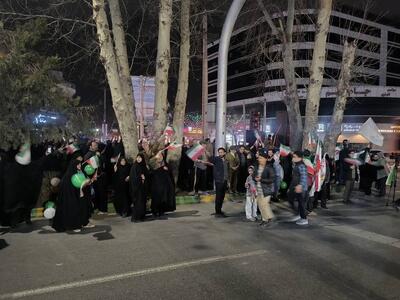  طنین گلبانگ الله اکبر در مشهد