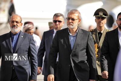  لاریجانی وارد مسقط شد