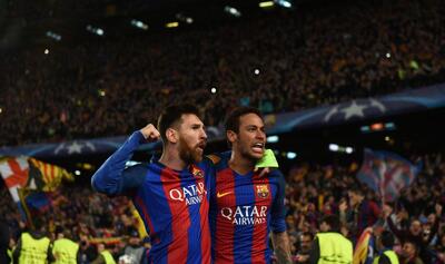  از شاهزاده به نابغه؛ هدیه ویژه نیمار به لیونل مسی و پسرانش / عکس - پارس فوتبال