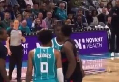  فیلم/ زدوخورد دسته‌ جمعی در لیگ NBA - پارس فوتبال