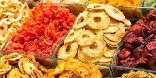  هر کیلو میوه چقدر میوه خشک می دهد؟