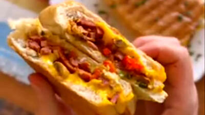  پنینی سوسیس و قارچ / فیلم