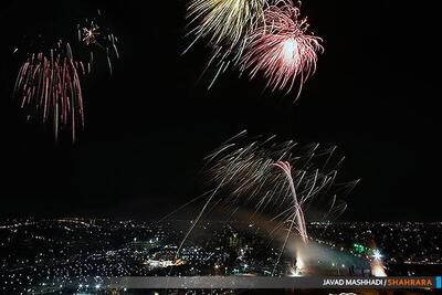  بانگ الله اکبر در سراسر مشهد طنین انداز شد | نورافشانی مشهد مقدس در آستانه چهل‌وهفتمین سالگرد پیروزی انقلاب اسلامی + فیلم (۲۱ بهمن ۱۴۰۴)