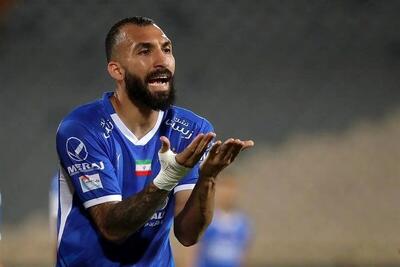  روزبه چشمی به بازی با الحسین رسید