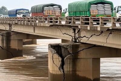  معماری طبیعت؛ پل خانواده راننده خاورها رو عزادار کرد