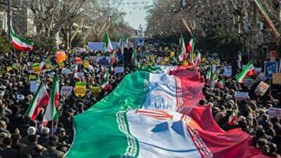  راهپیمایی ۲۲ بهمن در ۷۰ نقطه استان مازندران