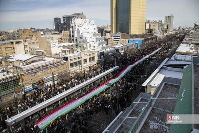  حضور در راهپیمایی وحدت‌آفرین ۲۲ بهمن شکوه ملت ایران را به نمایش می‌گذارد