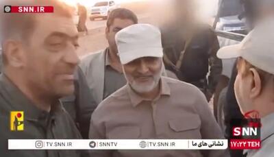  تصاویر منتشر نشده از شهید حسن سهلب در کنار شهیدان حاج قاسم سلیمانی و سید حسن نصرالله و عماد مقنیه + فیلم