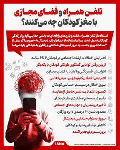  تلفن‌همراه و فضای‌مجازی با مغز کودکان چه می‌کنند؟