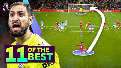  11 ضربه آزاد استثنایی لیگ برتر انگلیس که دروازه‌بانان را سرجایشان میخکوب کرد