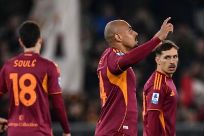  آاس رم 2-0 کالیاری؛ دونیل مالن، پیام‌آور پیروزی شد