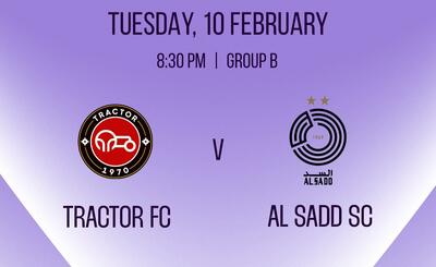  تراکتور ایران - السد قطر؛ ترکیب رسمی