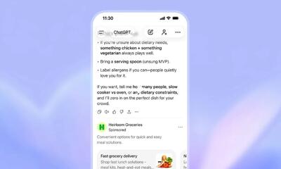  شرکت OpenAI آزمایش تبلیغات در ChatGPT را آغاز کرد