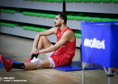  زانوی آقامیری نگرانی جدید سرمربی بسکتبال!