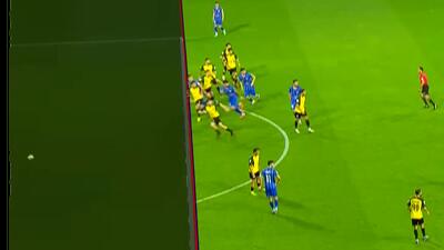  گل مردود استقلال به الحسین توسط آشورمتوف