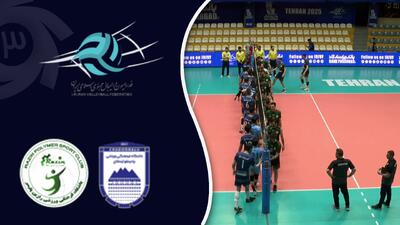  خلاصه والیبال چادرملو اردکان 3 - رازین پلیمر 1