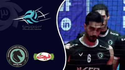  خلاصه والیبال طبیعت 0 - پیکان 3