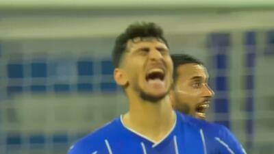  شوت خطرناک رزاقی نیا با اختلاف کم به بیرون رفت