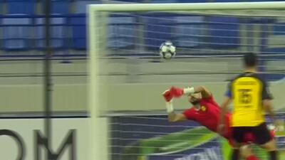  شوت خوب منیر و مهار ابولیلا