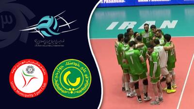  خلاصه والیبال پاس گرگان 1 - شهرداری ارومیه 3