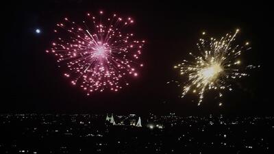  گلبانگ الله‌اکبر در قم طنین‌انداز شد+فیلم