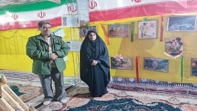  برپایی نمایشگاه روایت ایستادگی در فریمان همزمان با ایام الله دهه فجر + فیلم و عکس