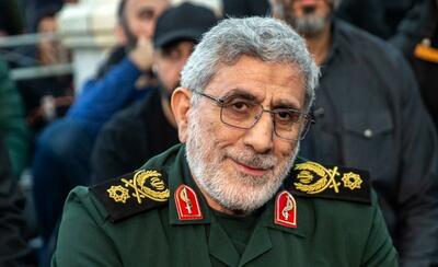  تازه ترین تصویر از حضور سردار قاآنی در راهپیمایی ۲۲ بهمن