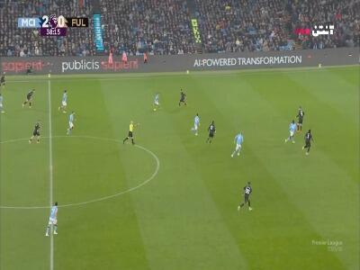  گل سوم منچسترسیتی توسط هالند در دقیقه 39