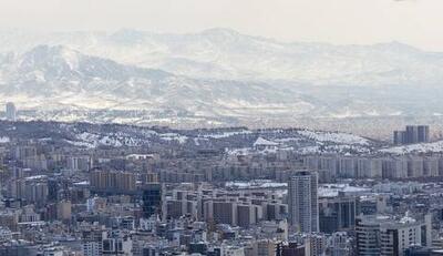  آسمان ابری تهران طی پنج روز آینده