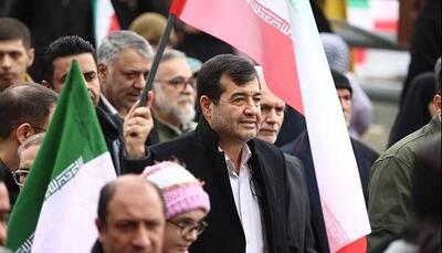  حضور وزیر ورزش در راهپیمایی ۲۲ بهمن