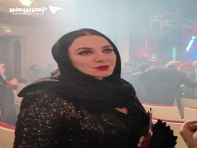  «سلاف فواخرجی» پس از دریافت جایزه بهترین بازیگر زن: جایزه اصلی من حضور در این فیلم بود