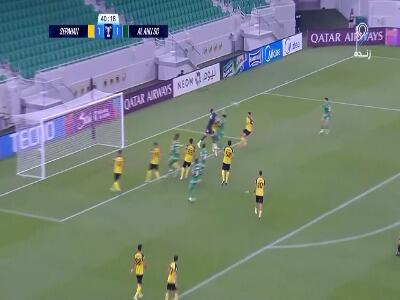  سیو زیبای حسینی مقابل الاهلی دوحه