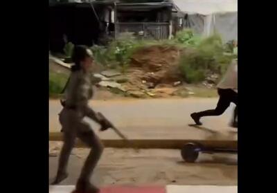  تاکتیک عجیب اسرائیلی‌ها برای مهار مذهبی‌ها و معترضین در خیابان (فیلم)