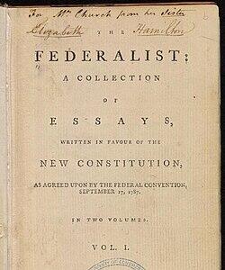  کتاب فدرالیست: ستون‌های نظری و عملی قانون اساسی آمریکا