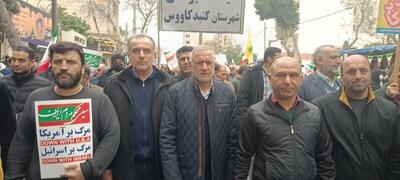  حضور پرشور جامعه ورزش گلستان در راهپیمایی 22 بهمن