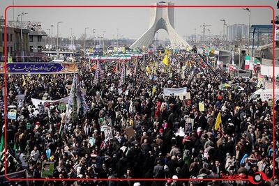  یک ۲۲ بهمن تماشایی دیگر؛ مردم تهران سنگ تمام گذاشتند