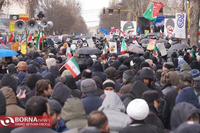  حضور پرشور مردم اردبیل در راهپیمایی ۲۲ بهمن ۱۴۰۴ / تجدید بیعت عملی با آرمان‌های انقلاب اسلامی