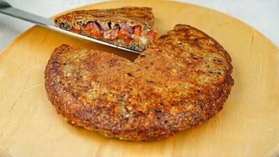  طرز تهیه یک غذای سالم و ساده با بادمجان / انگشتاتم باهاش میخوری