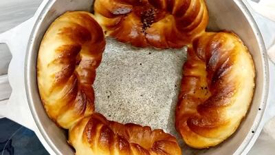  چگونه در خانه نان تنوری بپزیم؟ آموزش پخت نان های حجیم در قابلمه