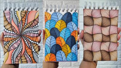  ایده های Zendoodle مناسب برای مبتدیان / مجموعه هنری ذهن آگاهی!