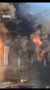  وقوع آتش‌سوزی بزرگ در قندهار