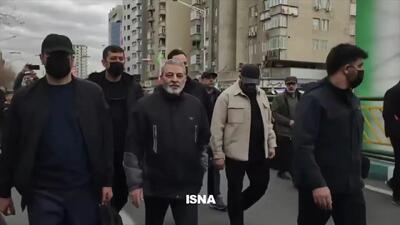  حضور سرلشکر موسوی در راهپیمایی ۲۲ بهمن